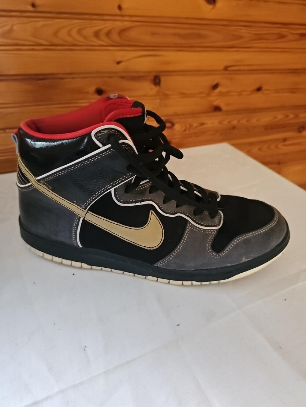 Nike SB Dunk High Premium Marshall Amps 313171-071 Men’s 10.5 Rare